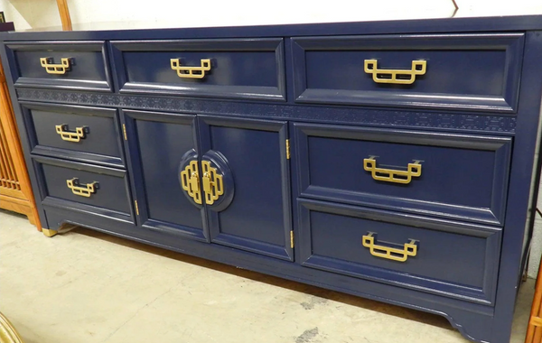 Vintage Henry Link Mandarin Collection Nightstand Pair Available for Custom Lacquer!