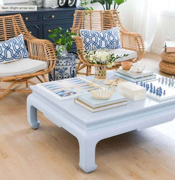 Vintage Thomasville Ming Style All-Wood Coffee Table Available for Custom Lacquer