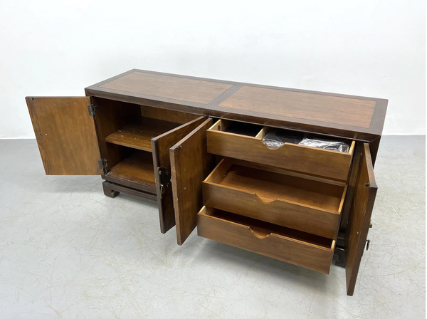 Vintage Drexel Heritage Credenza Sideboard Buffet Available for Custom Lacquer - Hibiscus House