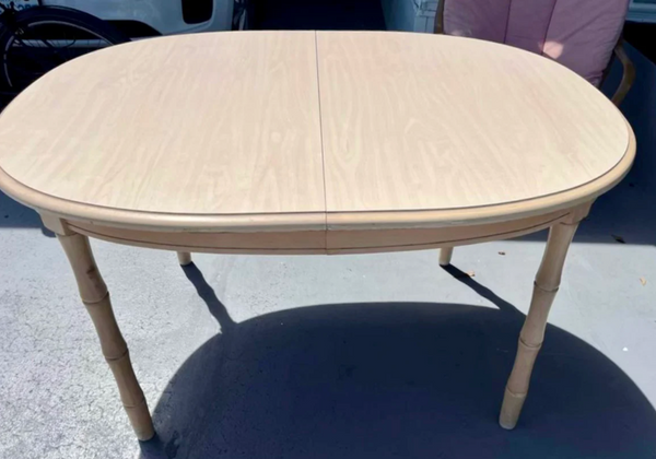 Broyhill Furniture Faux Bamboo Dining Table Available for Custom Lacquer!