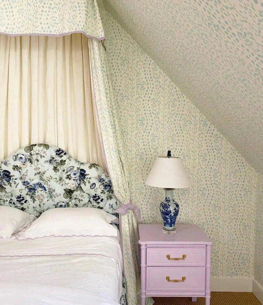 Vintage Classic Single Faux Bamboo Nightstand Available for Custom Lacquer!! - Hibiscus House