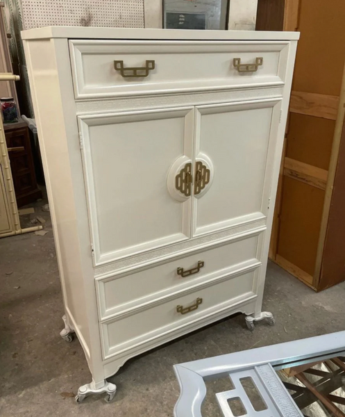Vintage Henry Link Mandarin Collection Armoire Available for Custom Lacquer!