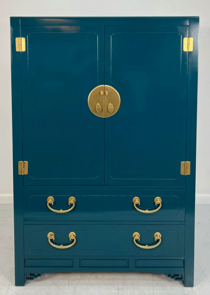 Vintage Henry Link Mandarin Collection Armoire Available for Custom Lacquer!