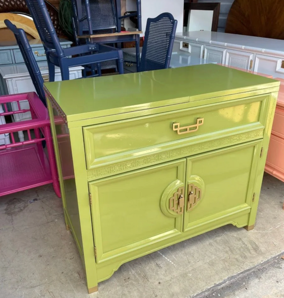 Vintage Henry Link Mandarin Collection Armoire Available for Custom Lacquer!