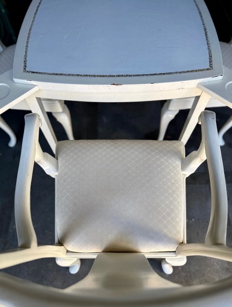 Vintage Palm Beach Regency Style Set of 4 Ming Chairs Available for Custom Lacquer! - Hibiscus House