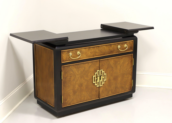 Vintage Century Furniture Chinoiserie Style Flip Top Server Available for Custom Lacquer - Hibiscus House