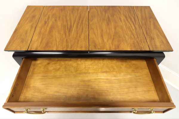 Vintage Century Furniture Chinoiserie Style Flip Top Server Available for Custom Lacquer - Hibiscus House