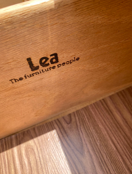 Vintage Lea Furniture Large Nightstand/Chest Pair Available For Custom Lacquer! - Hibiscus House