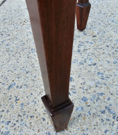 Vintage Hekman Mahogany Oval Side Table Pair With Pull-Out Trays Available for Custom Lacquer!