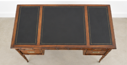 Vintage Drexel Executive Writing Desk Available for Custom Lacquer