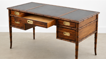 Vintage Drexel Executive Writing Desk Available for Custom Lacquer