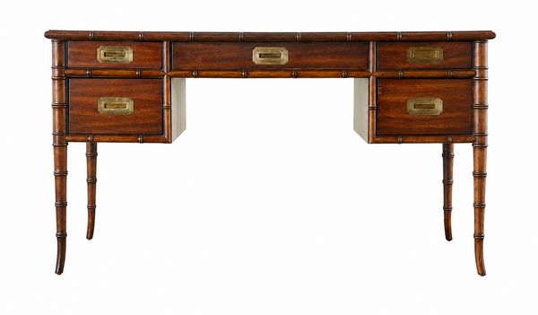 Vintage Drexel Executive Writing Desk Available for Custom Lacquer