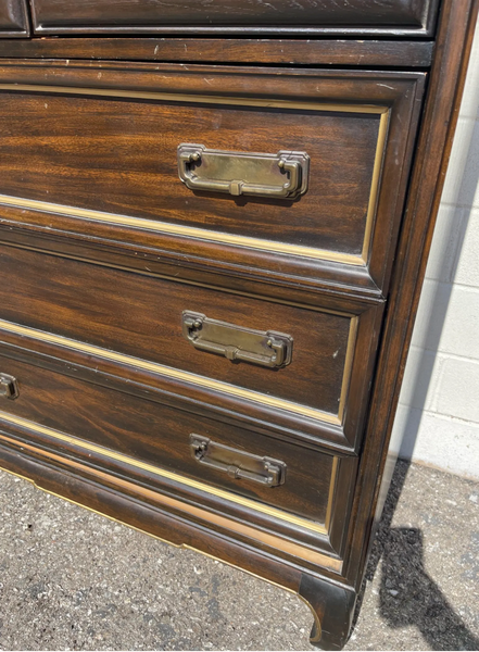 American of Martinsville Chippendale Armoire Available for Custom Lacquer!