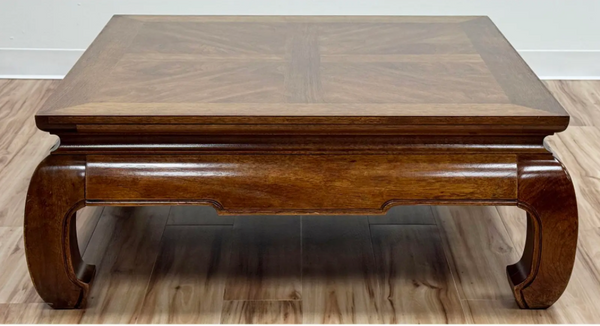 Vintage Thomasville Ming Style All-Wood Coffee Table Available for Custom Lacquer!