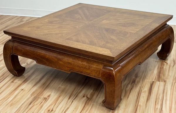Vintage Thomasville Ming Style All-Wood Coffee Table Available for Custom Lacquer!