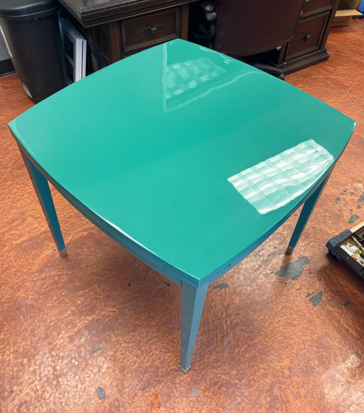 Gorgeous Vintage Game Table with Fretwork Available for Custom Lacquer! - Hibiscus House