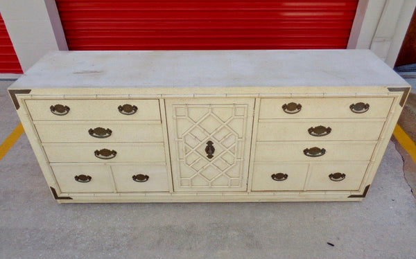 Thomasville Huntley Faux Bamboo Chippendale Dresser Available for Lacquer! - Hibiscus House