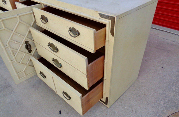 Thomasville Huntley Faux Bamboo Chippendale Dresser Available for Lacquer! - Hibiscus House