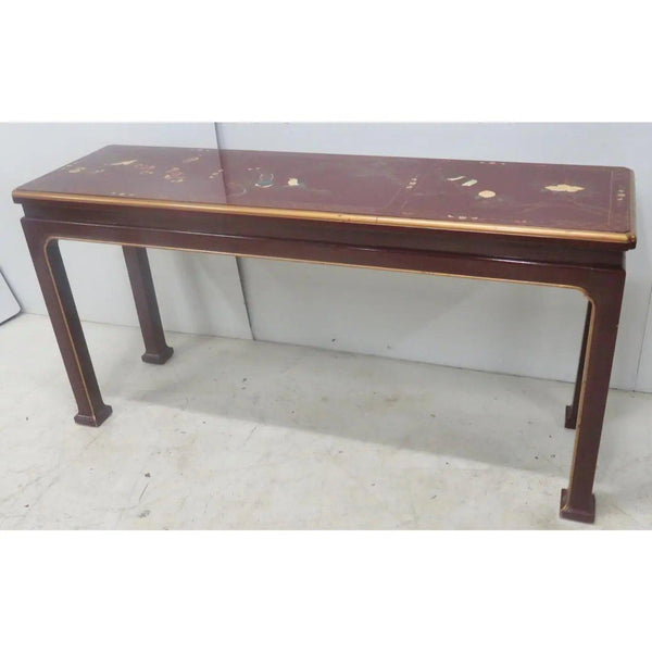 Fabulous Vintage Ming Style Console Table Available for Custom Lacquer - Hibiscus House