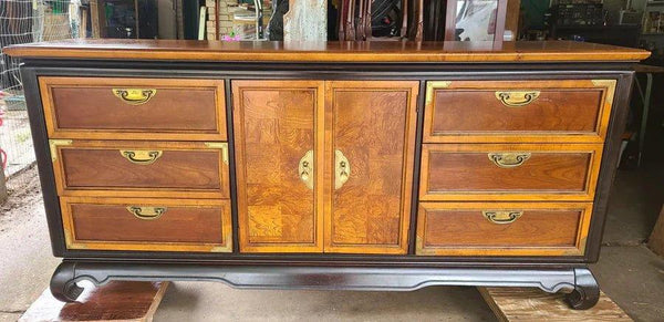 Broyhill Furniture Company Premier Ming Dynasty Collection Credenza Available for Custom Lacquer - Hibiscus House