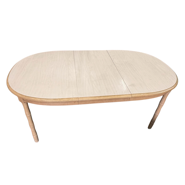 Broyhill Furniture Faux Bamboo Dining Table Available for Custom Lacquer! - Hibiscus House