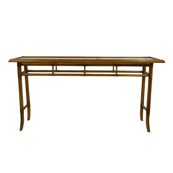 Vintage Drexel Furniture Console Table Available for Custom Lacquer!