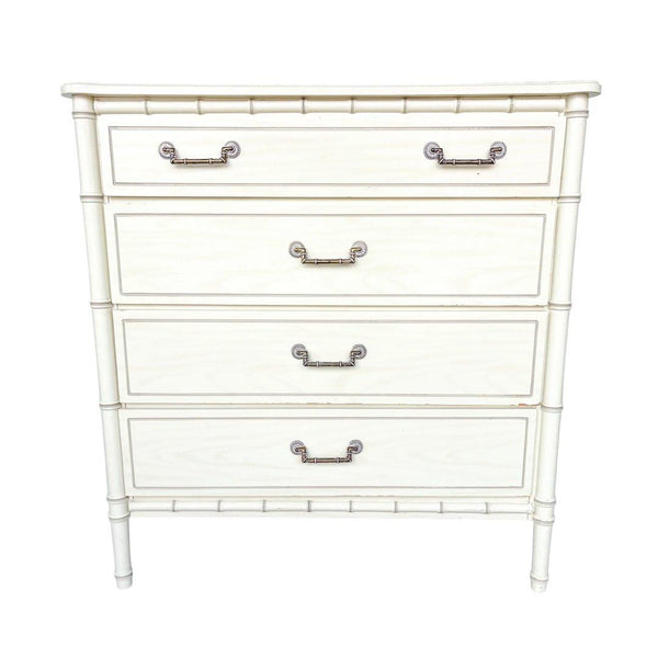 Vintage Classic Faux Bamboo Bachelors Chest of Drawers Available for Custom Lacquer! - Hibiscus House