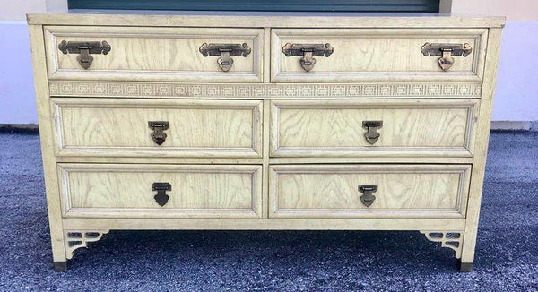 Vintage Dixie Shangrilah Collection Six Drawer Dresser - Hibiscus House