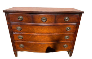 bassett furniture dresser vintage MCM Walnut Veneer 6-Drawer Mimi's Attic Ithaca Bassett Mayan Vintage 9 Drawer