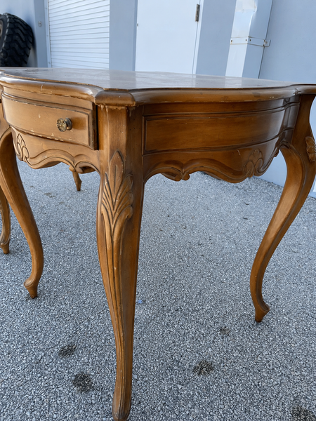 Vintage Pair of Weiman Furniture French Provincial End Tables Available for Custom Lacquer!