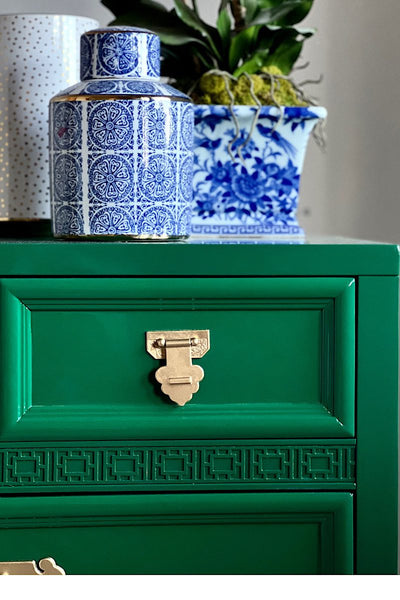 Vintage Dixie Shangri La Collection Lingerie Chest Available for Custom Lacquer! - Hibiscus House