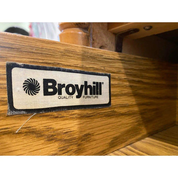 Pair of Vintage Broyhill Furniture Faux Bamboo Nightstands Available for Custom Lacquer! - Hibiscus House