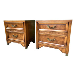 Henry Link Mandarin Collection Nightstand Pair Available for Lacquer