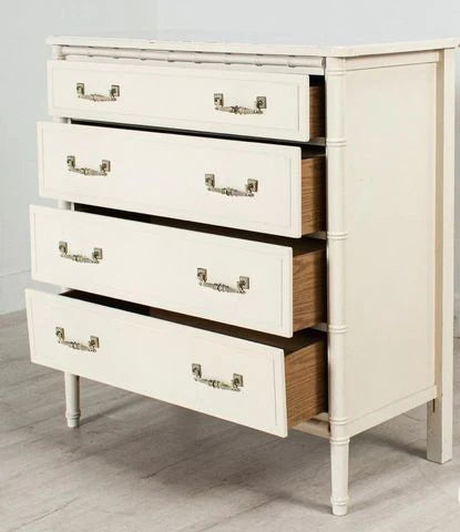 Vintage Classic Faux Bamboo Bachelor Chest Pair Available for Custom Lacquer