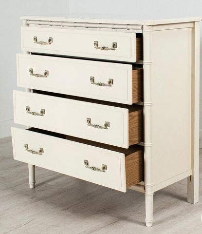 Pair of Vintage Faux Bamboo Bachelors Chest Available for Custom Lacquer