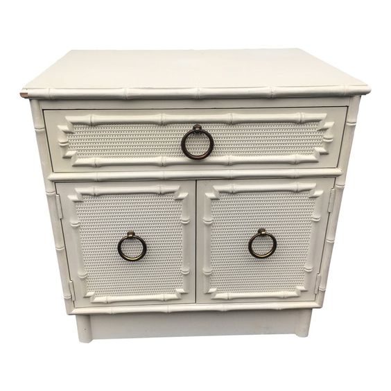 Drexel Furniture Omega Kensington Collection Single Nightstand Available for Custom Lacquer!
