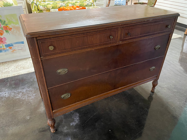 Antique Mahogany Traditional Petite Sideboard or Dresser - Hibiscus House