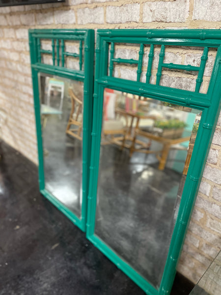 Century Furniture Lacquered Mirrors- Pair - Hibiscus House