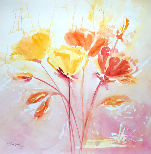 "Sunny Side Up" by Laura Trevey - Hibiscus House