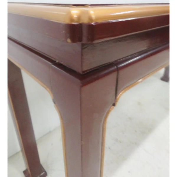 Fabulous Vintage Ming Style Console Table Available for Custom Lacquer