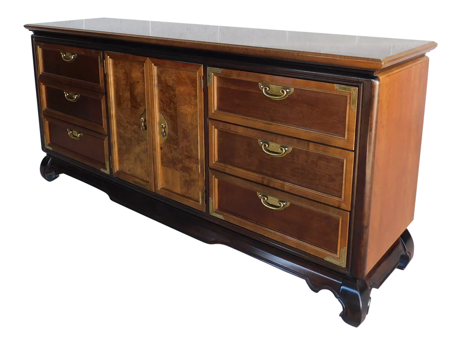 Broyhill Furniture Company Premier Ming Dynasty Collection Credenza Available for Custom Lacquer