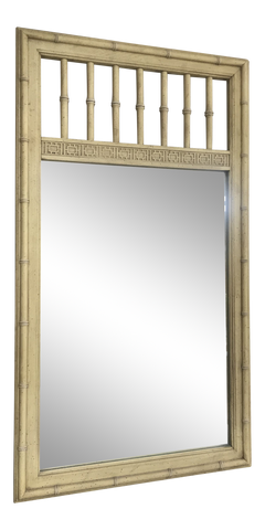 Vintage Dixie Shangri La Hollywood Regency Style Mirror Available for Custom Lacquer