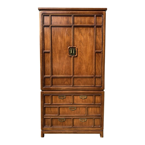 Vintage Thomasville Mystique Collection Large Armoire Available for Custom Lacquer