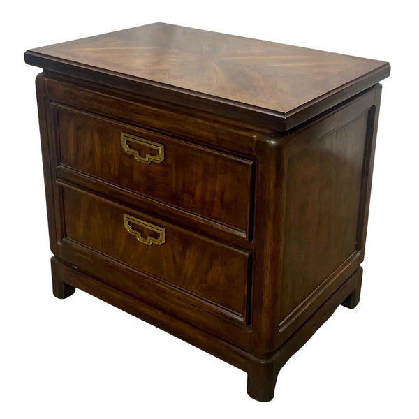 Vintage Thomasville Furniture Mystique Collection Chinoiserie Style Nightstand Pair Available for Custom Lacquer!